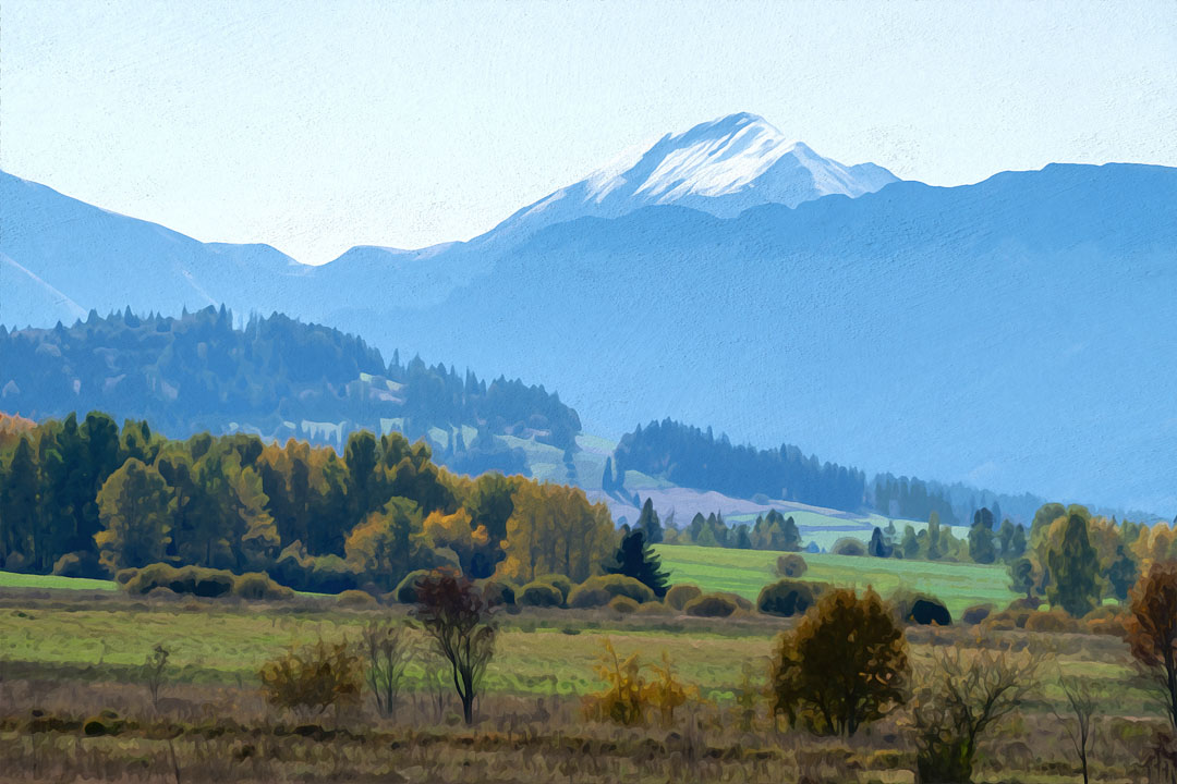 Watercolour Highlights from Trail Around Tatra Mountains
