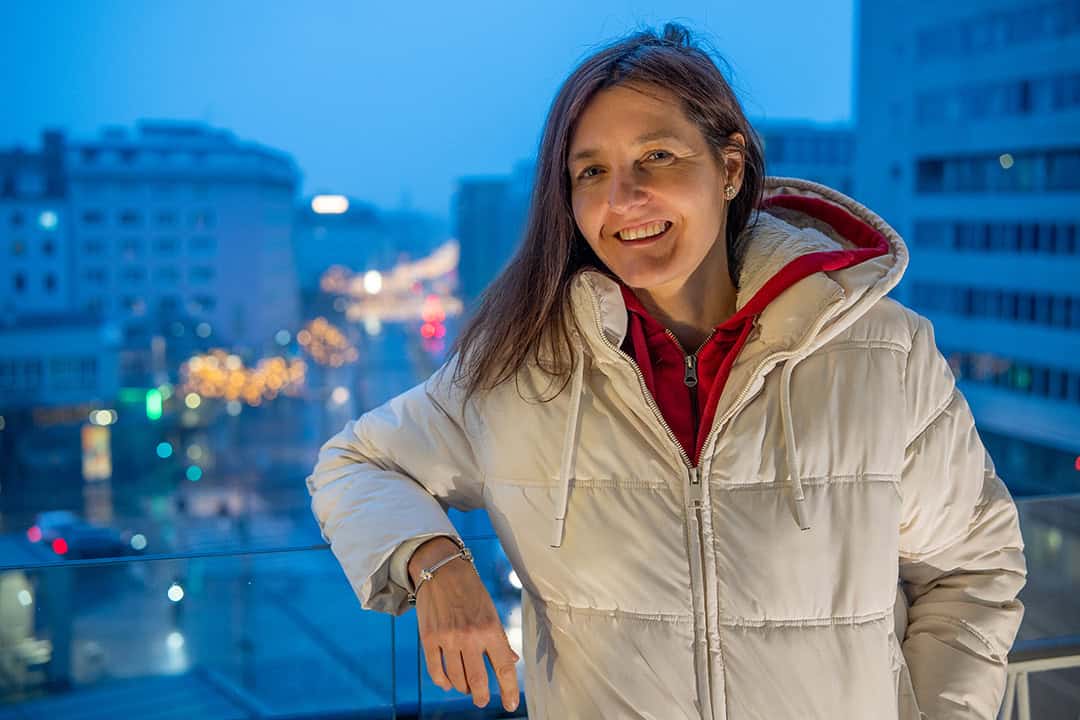 Rzym Zimą. W drodze. Graz. Hotel Daniel.