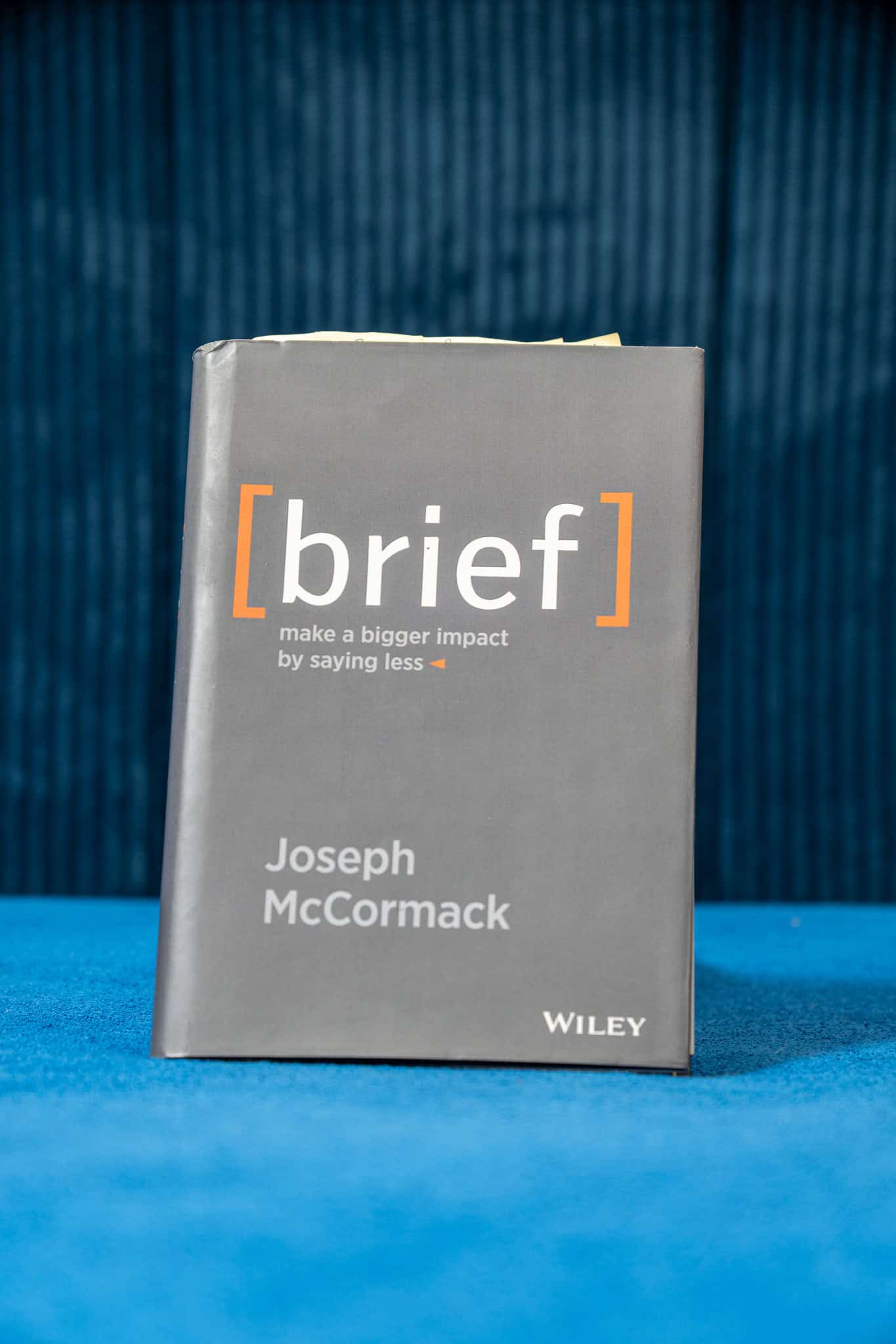 Brief. Make a bigger impact by saying less.